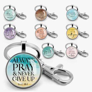 Inspirational Christian keychain